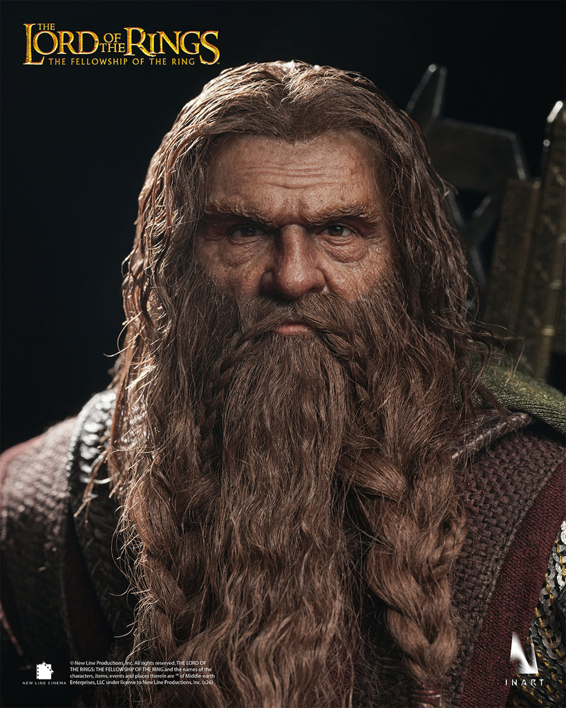 Preorder! INART The Lord of the Rings: The Fellowship of the Ring - Gimli 1/6 Scale Collectible Figure