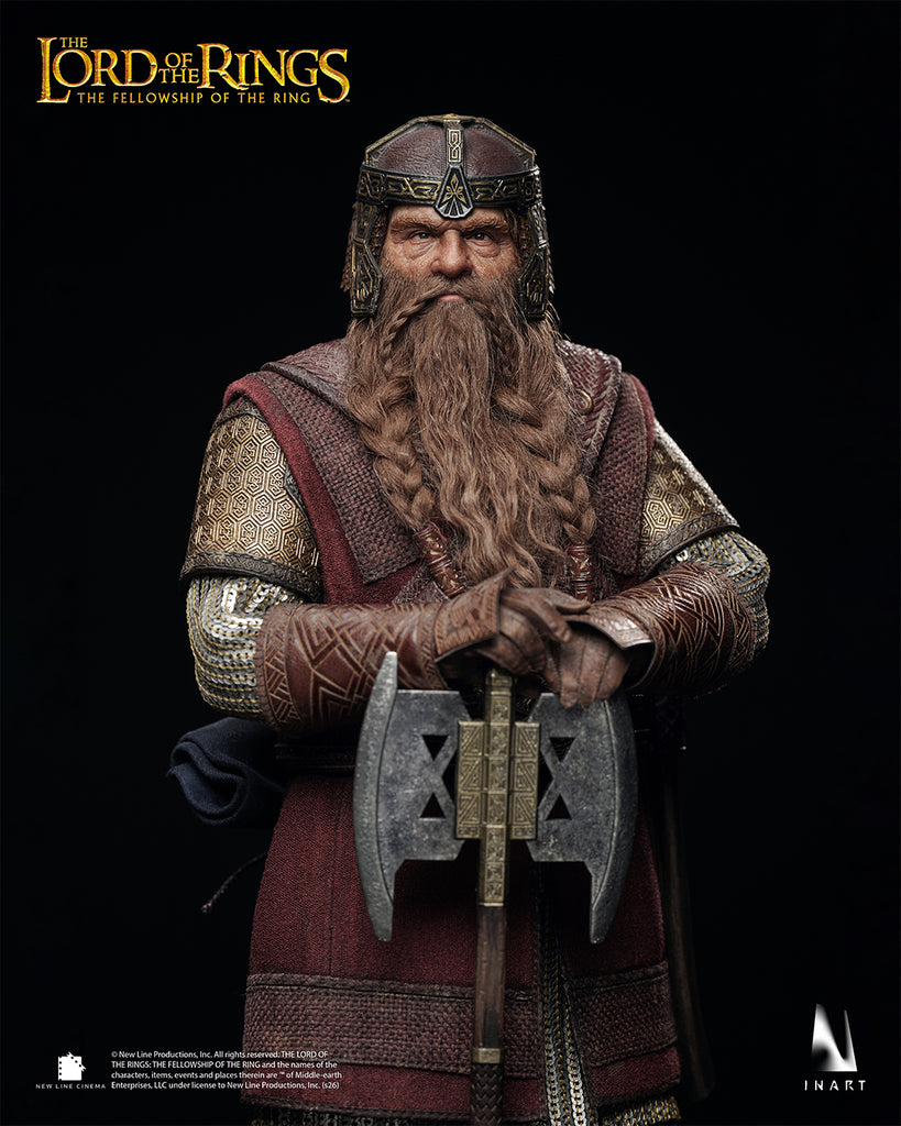 Preorder! INART The Lord of the Rings: The Fellowship of the Ring - Gimli 1/6 Scale Collectible Figure