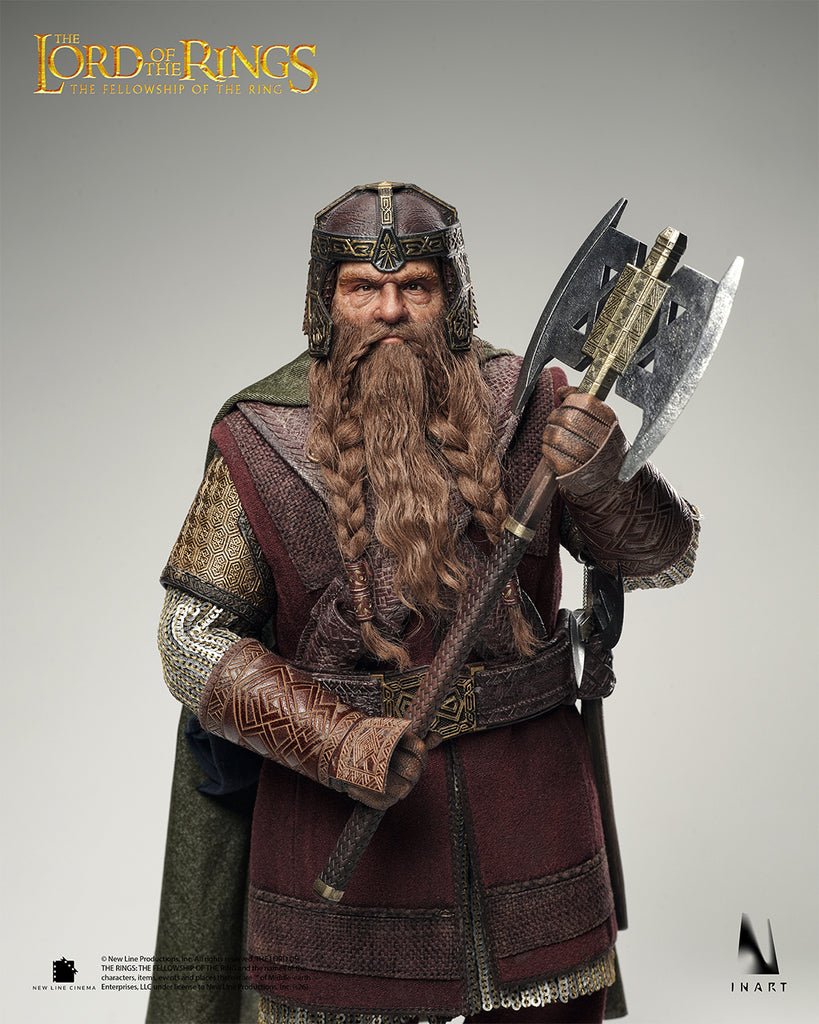 Preorder! INART The Lord of the Rings: The Fellowship of the Ring - Gimli 1/6 Scale Collectible Figure