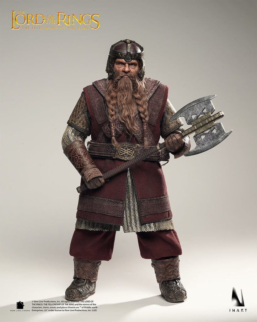 Preorder! INART The Lord of the Rings: The Fellowship of the Ring - Gimli 1/6 Scale Collectible Figure
