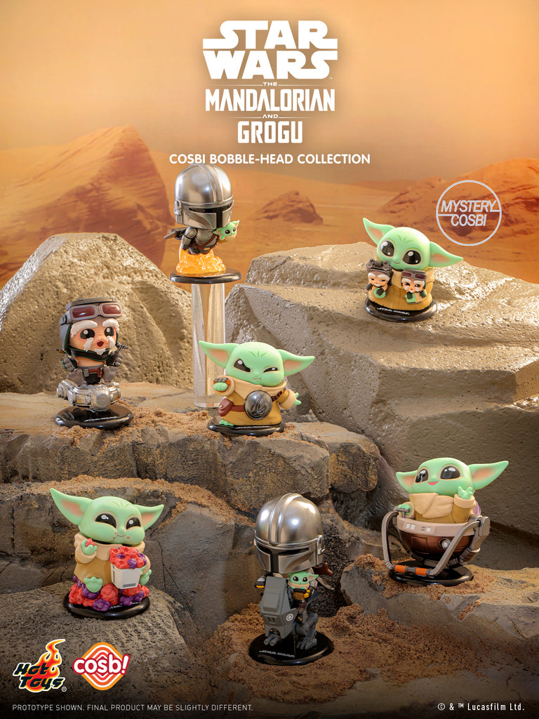Hot Toys CBX348 The Mandalorian and Grogu Cosbi Collection
