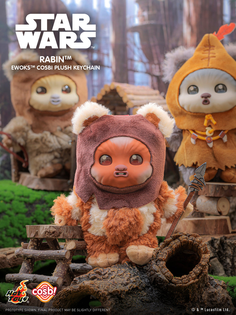Hot Toys PPLU114N Ewoks Cosbi Plush Keychain Collection Series 2