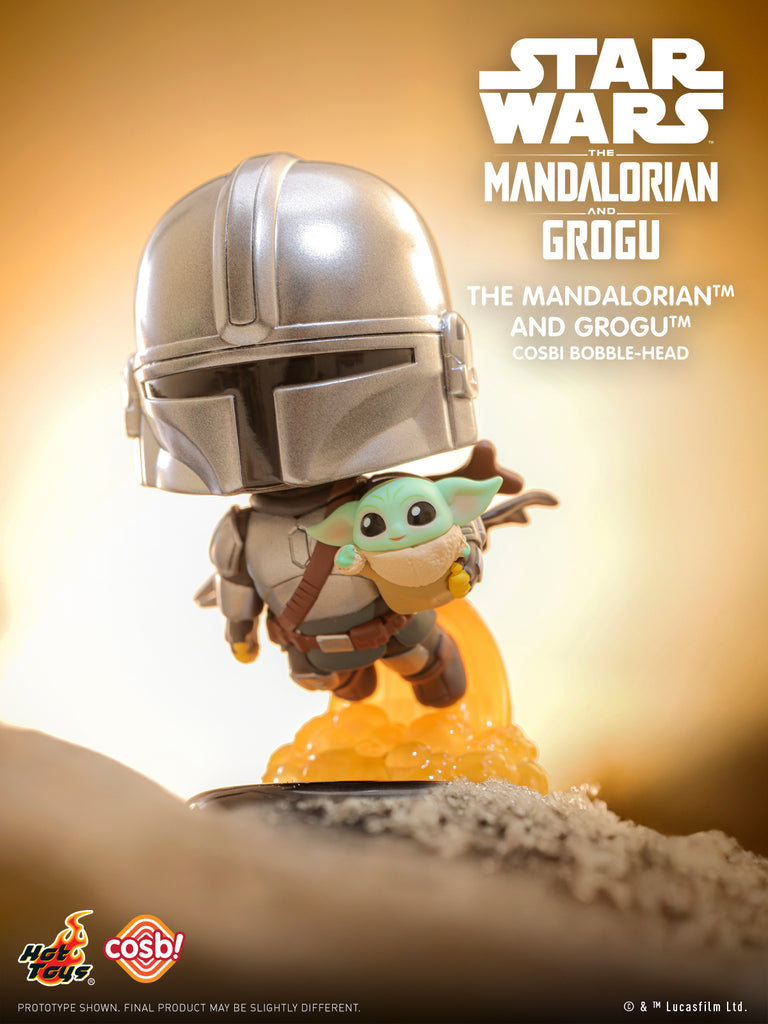 Hot Toys CBX348 The Mandalorian and Grogu Cosbi Collection