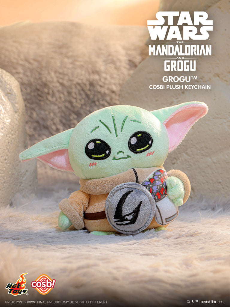 Hot Toys PPLU112N The Mandalorian and Grogu Cosbi Plush Keychain Collection