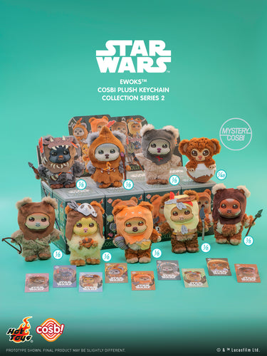 Hot Toys PPLU114N Ewoks Cosbi Plush Keychain Collection Series 2