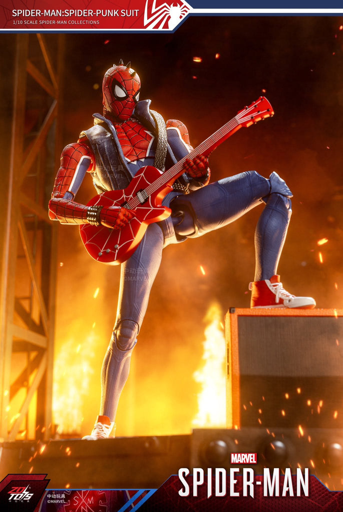 ZD TOYS Spider-Man:Spider Punk 1/10 Scale Action Figure