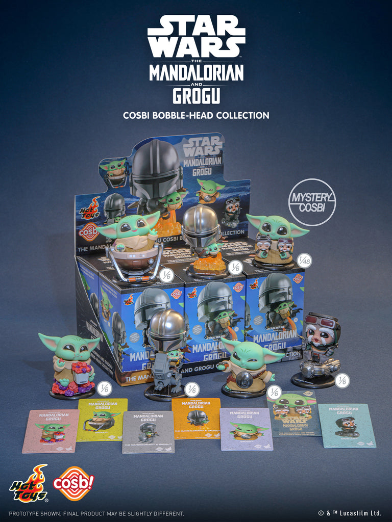 Hot Toys CBX348 The Mandalorian and Grogu Cosbi Collection