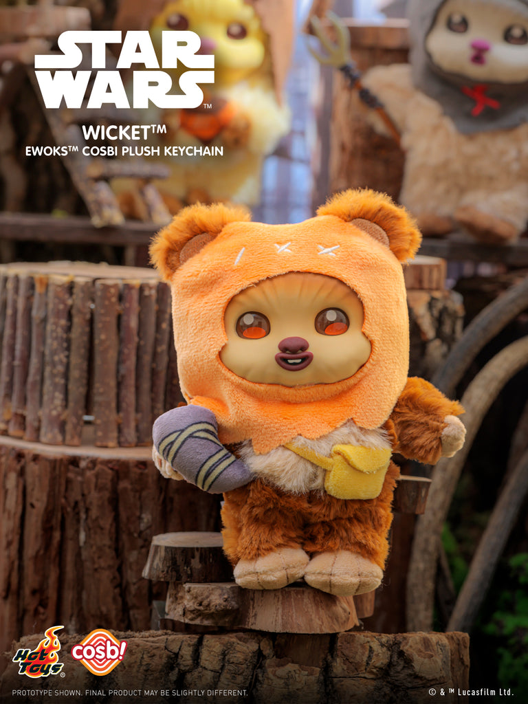 Hot Toys PPLU114N Ewoks Cosbi Plush Keychain Collection Series 2