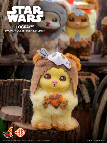 Hot Toys PPLU114N Ewoks Cosbi Plush Keychain Collection Series 2