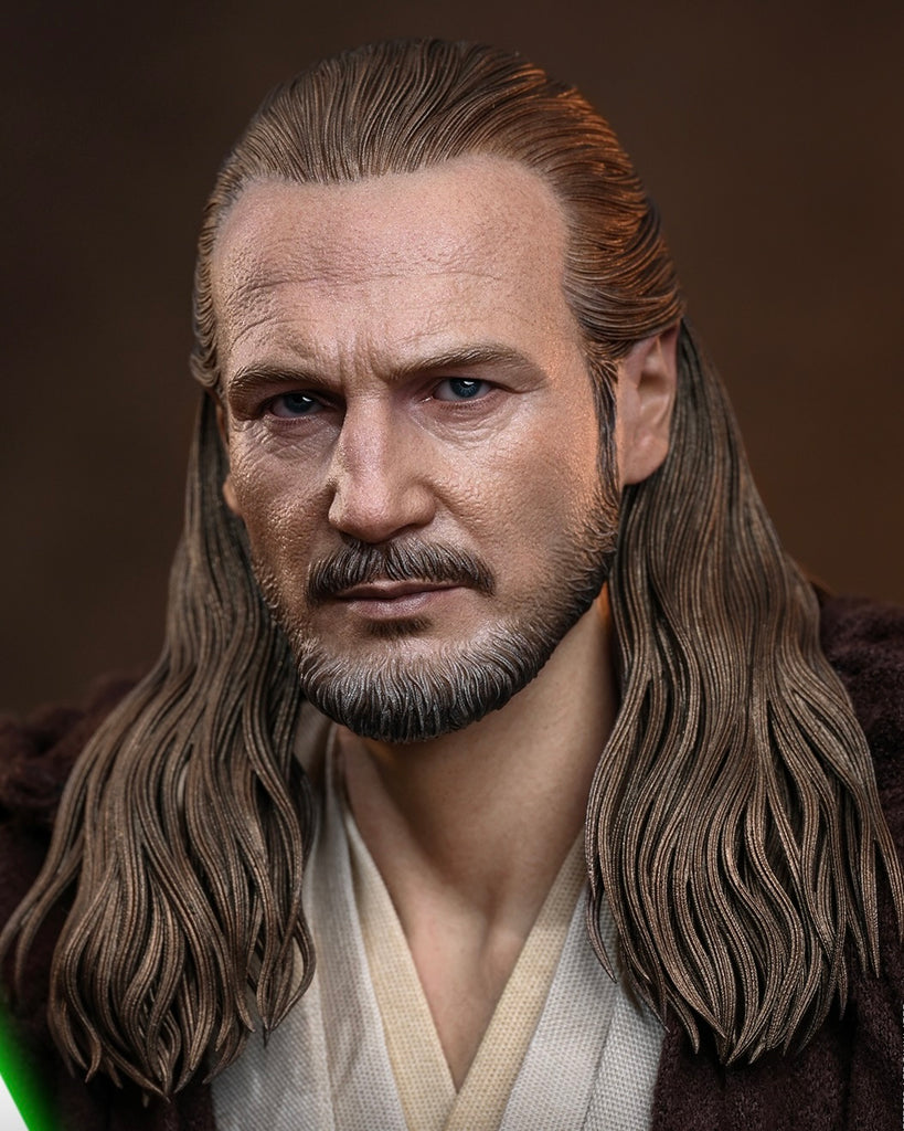 Preorder! Hot Toys MMS880 Star Wars: The Phantom Menace 1/6th scale Qui-Gon Jinn Collectible Figure