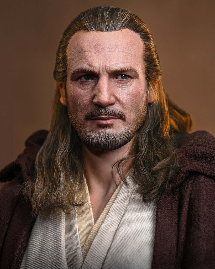 Preorder! Hot Toys MMS881AE Star Wars: The Phantom Menace 1/6th scale Qui-Gon Jinn Collectible Figure (Artisan Edition) [Hot Toys Exclusive]