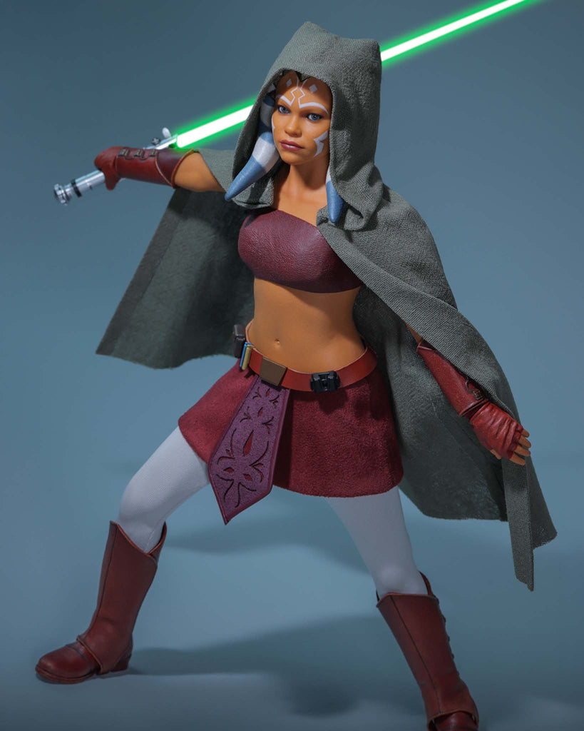 Hot Toys TMS170 Star Wars: The Clone Wars 1/6th scale Ahsoka Tano (Padawan) Collectible Figure [Hot Toys Exclusive]