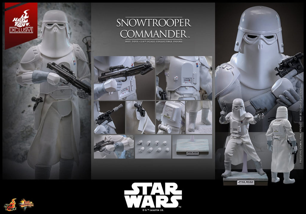 Hot Toys MMS835 Star Wars: The Empire Strikes Back 1/6th scale Snowtrooper Commander Collectible Figure [Hot Toys Exclusive]