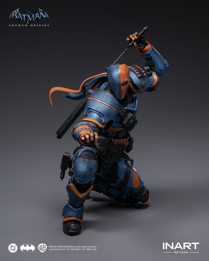 Preorder! INART Action Batman: Arkham Origins Deathstroke Action Figure
