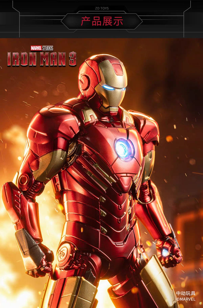 ZD Toys IronMan3 Mark 8 1:10 Scale Collectible Figure
