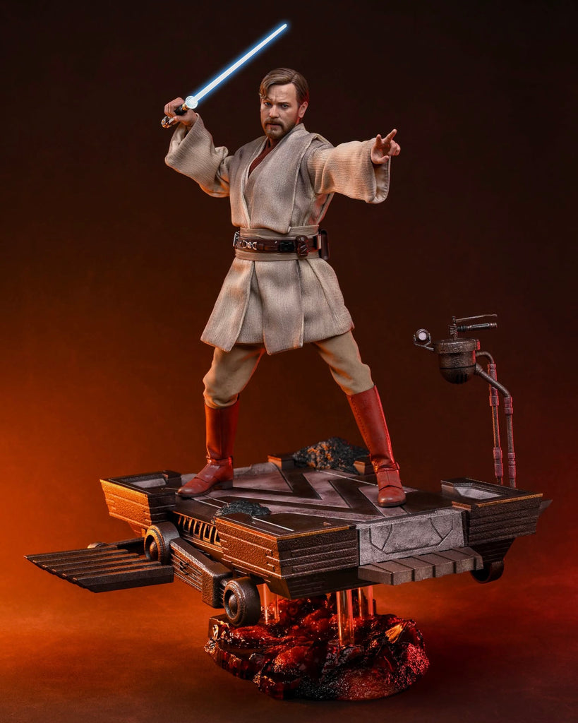 Hot Toys MMS843 Star Wars: Revenge Of The Sith - Obi-Wan Kenobi (Mustafar) 1/6th Scale Collectible Figure