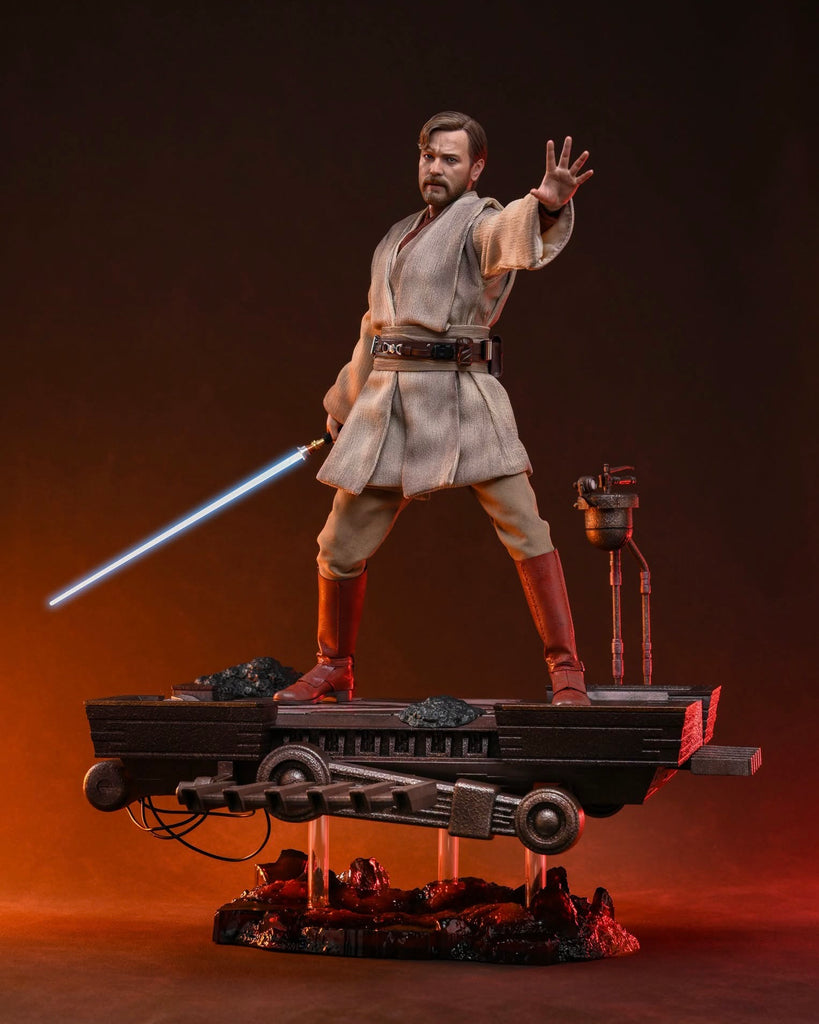 Hot Toys MMS843 Star Wars: Revenge Of The Sith - Obi-Wan Kenobi (Mustafar) 1/6th Scale Collectible Figure
