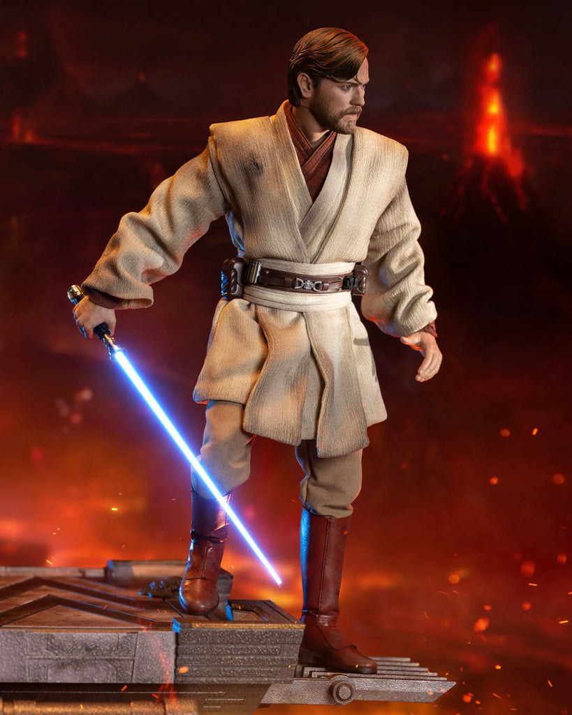 Hot Toys MMS843 Star Wars: Revenge Of The Sith - Obi-Wan Kenobi (Mustafar) 1/6th Scale Collectible Figure