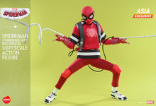 Load image into Gallery viewer, Hot Toys HS12 HONO STUDIO Your Friendly Neighborhood Spider Man Spider Man (Homemade Suit Red Version) 1/6 Scale Collectible Figure