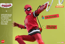Load image into Gallery viewer, Hot Toys HS12 HONO STUDIO Your Friendly Neighborhood Spider Man Spider Man (Homemade Suit Red Version) 1/6 Scale Collectible Figure
