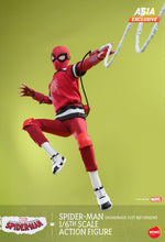 Load image into Gallery viewer, Hot Toys HS12 HONO STUDIO Your Friendly Neighborhood Spider Man Spider Man (Homemade Suit Red Version) 1/6 Scale Collectible Figure