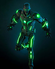 Load image into Gallery viewer, Hot Toys CMS036D83 Marvel Comics Superior Iron Man (Infamous Neon Version) [Hot Toys Exclusive] 1/6th scale Collectible Figure