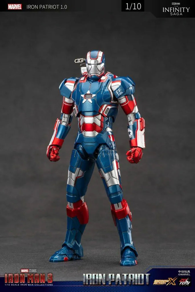 ZD Toys 1/10 Iron Patriot Collectible Figure