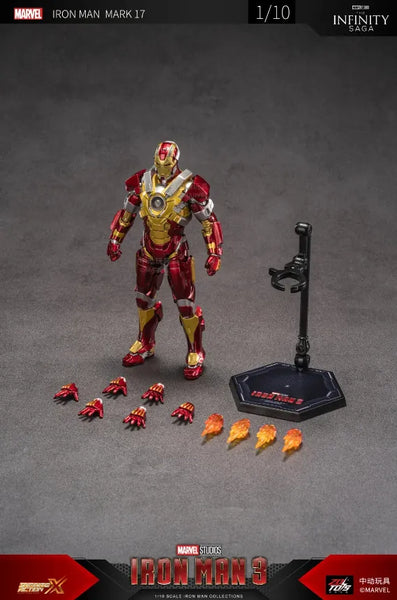 タリスマン　WB H 17個セット ZD Toys 1/10 Iron Man Mark 17 (Normal Version) – Pop Collectibles