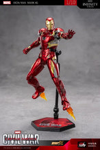 Load image into Gallery viewer, ZD Toys Iron Man Mark 46 1:10 Collectible Figure