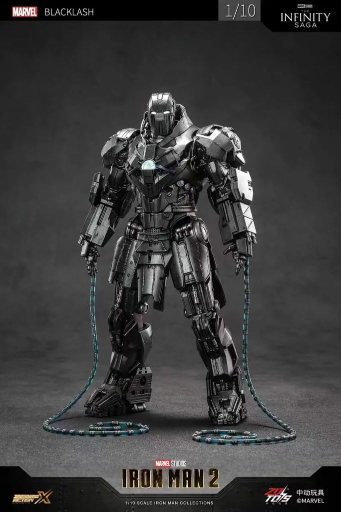 ZD Toys Ironman 2 Whiplash Mark 2 1/10 Scale Collectible Figure