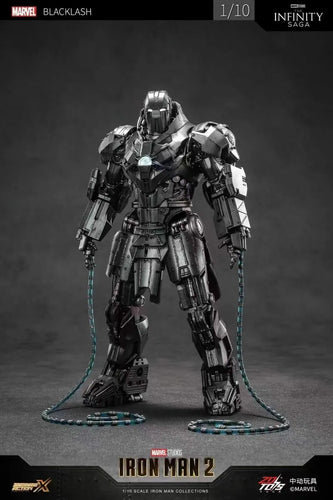 ZD Toys Ironman 2 Whiplash Mark 2 1/10 Scale Collectible Figure