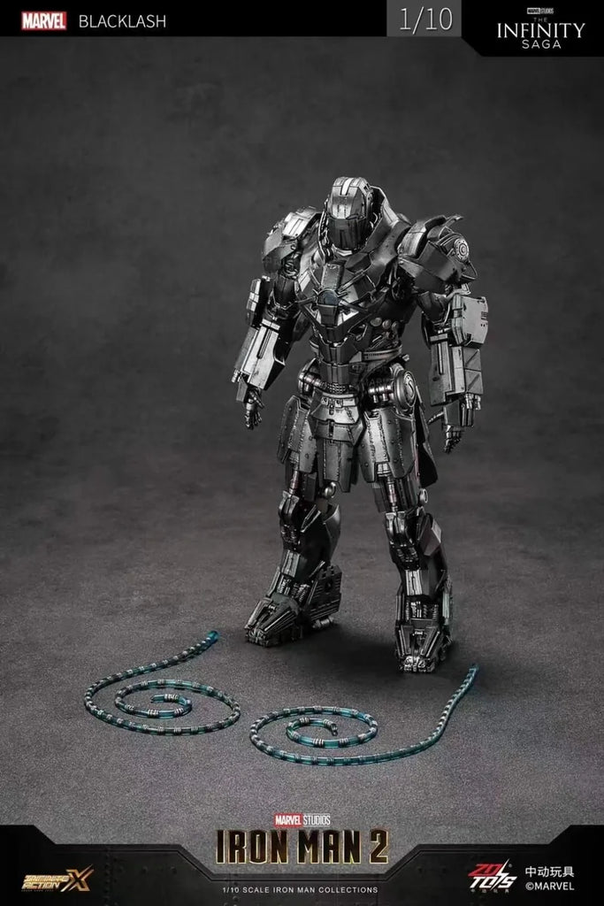 ZD Toys Ironman 2 Whiplash Mark 2 1/10 Scale Collectible Figure