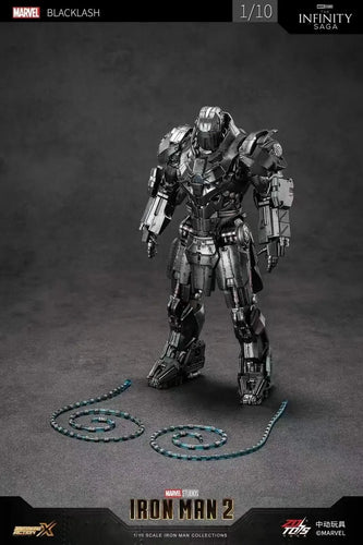 ZD Toys Ironman 2 Whiplash Mark 2 1/10 Scale Collectible Figure
