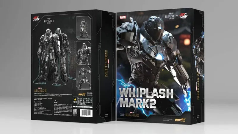 ZD Toys Ironman 2 Whiplash Mark 2 1/10 Scale Collectible Figure