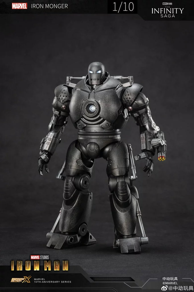 ZD Toys Ironman 1 Iron Monger 1/10 Scale Collectible Figure