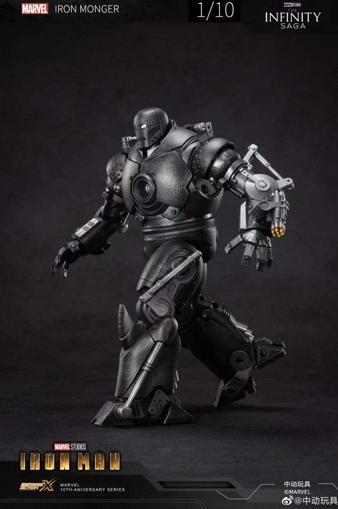 ZD Toys Ironman 1 Iron Monger 1/10 Scale Collectible Figure