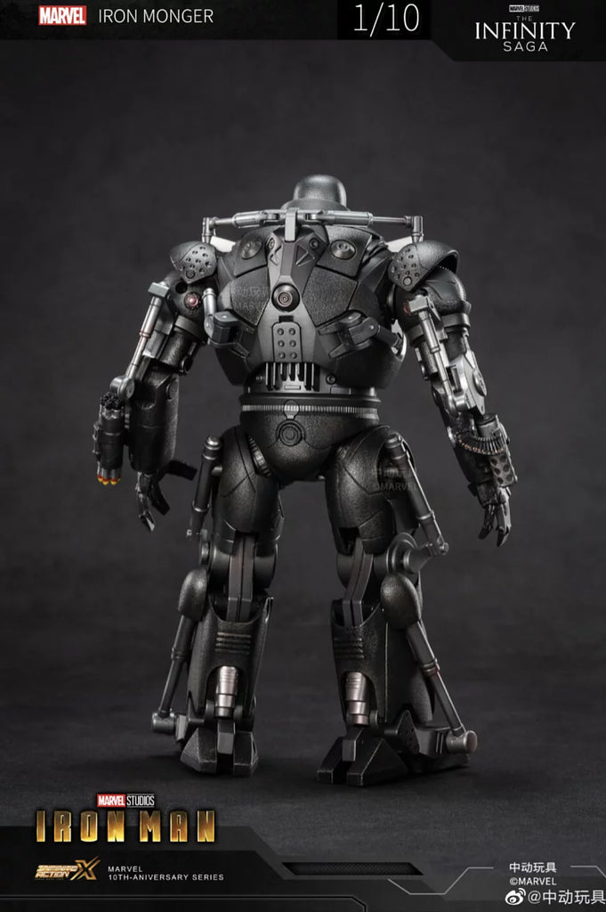 ZD Toys Ironman 1 Iron Monger 1/10 Scale Collectible Figure