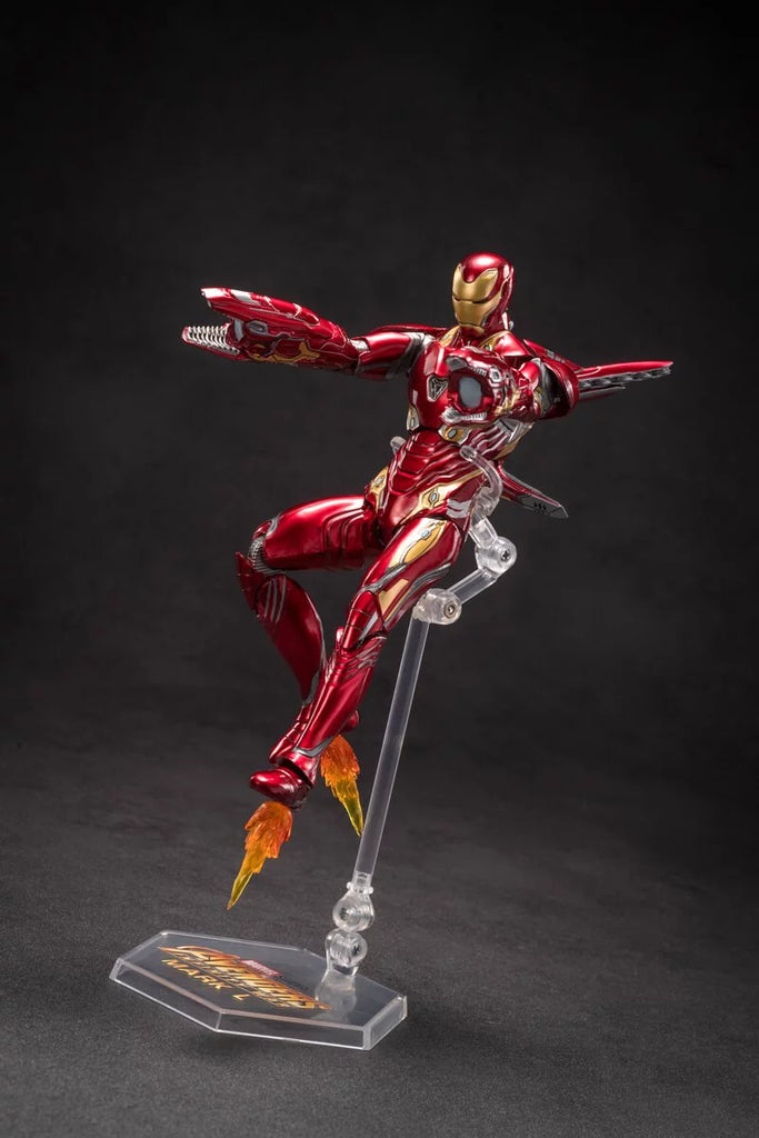 ZD Toys Marvel Avengers Infinity War Ironman Mark 50 with Weapon Sets Deluxe Version 1/10 Scale Collectible Figure