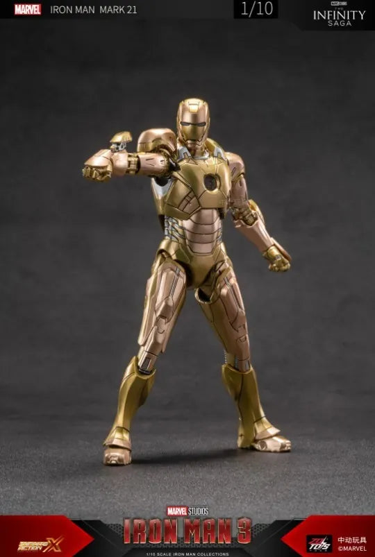 ZD Toys Ironman 3 Ironman Mark 21 1/10 Scale Collectible Figure