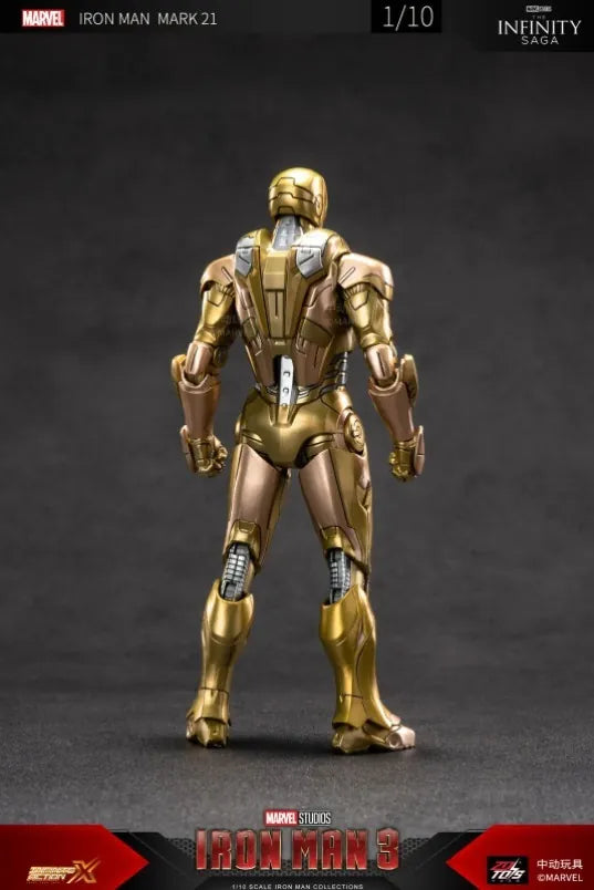 ZD Toys Ironman 3 Ironman Mark 21 1/10 Scale Collectible Figure