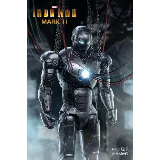 ZD Toys Iron Man Mark 2 1:10 Scale Collectible Figure (LED Version)