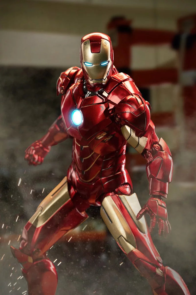 ZD Toys Iron Man Mark 4 1:10 Scale Collectible Figure (LED Version)