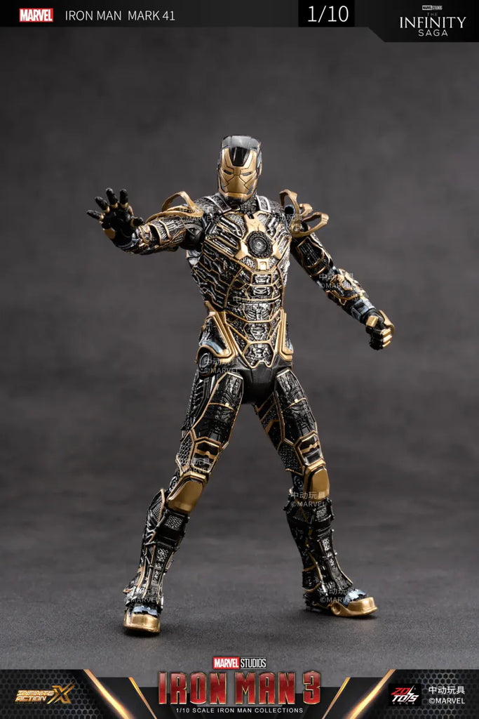 ZD TOYS 1/10 Iron Man Mark 41 Collectible Figure