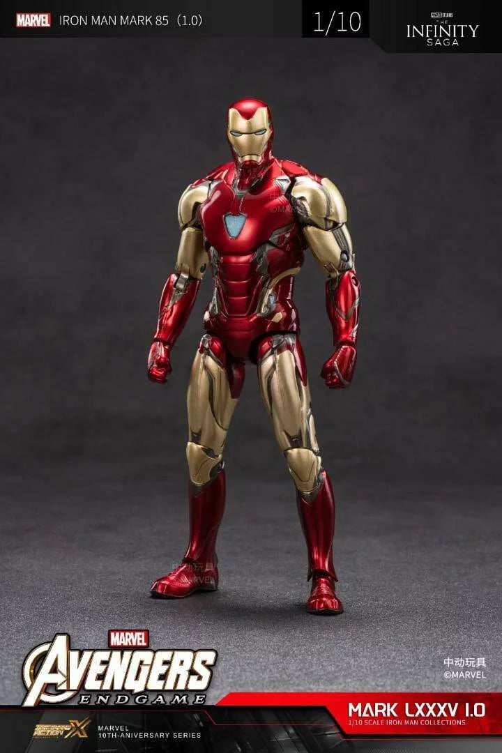 ZD Toys Avengers Endgame Ironman Mark 85 1 10 Scale Collectible Figure Pop Collectibles