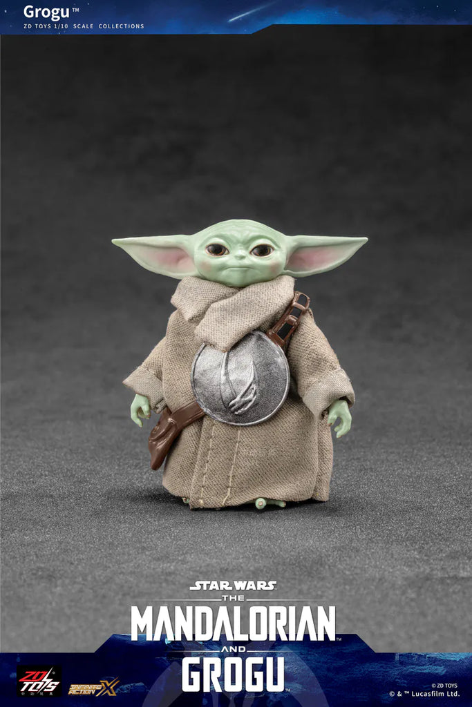 ZD TOYS Star Wars The Mandalorian & Grogu - Grogu 1:10 Scale Action Figure