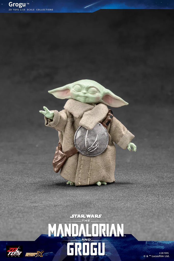 ZD TOYS Star Wars The Mandalorian & Grogu - Grogu 1:10 Scale Action Figure