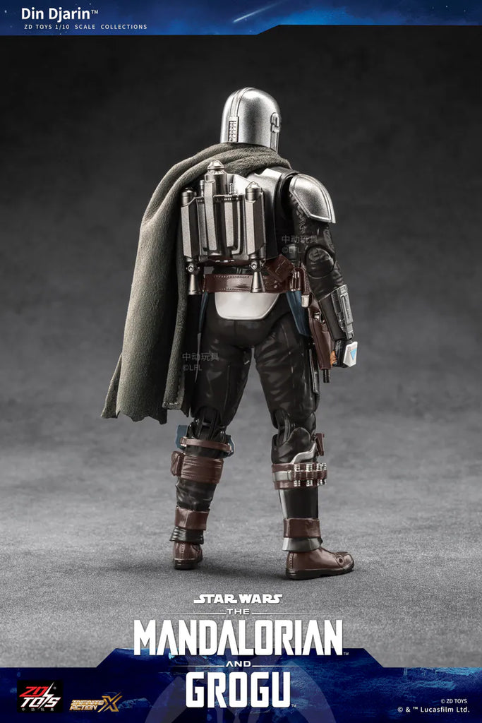 ZD TOYS Star Wars The Mandalorian & Grogu - The Mandalorian 1:10 Scale Action Figure
