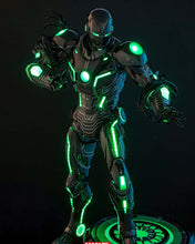 Load image into Gallery viewer, Hot Toys CMS036D83 Marvel Comics Superior Iron Man (Infamous Neon Version) [Hot Toys Exclusive] 1/6th scale Collectible Figure