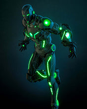 Load image into Gallery viewer, Hot Toys CMS036D83 Marvel Comics Superior Iron Man (Infamous Neon Version) [Hot Toys Exclusive] 1/6th scale Collectible Figure