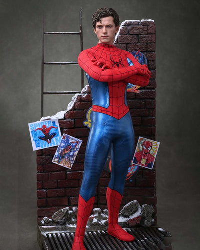Preorder! Hot Toys MMS922 Spider-Man: No Way Home 1/6th scale Spider-Man (Final Swing Suit) Collectible Figure (Deluxe Version) [Hot Toys Exclusive]